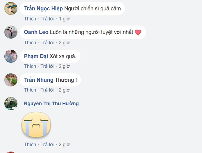 Hình ảnh xúc động về người lính chữa cháy ở chung cư Carina Plaza